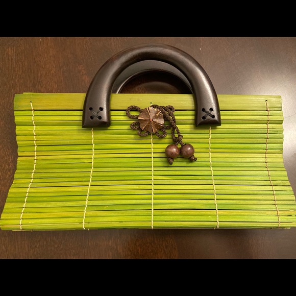 Green & Brown Small Handbag - Picture 5 of 5